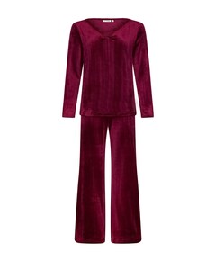Pyjamaset bordeaux