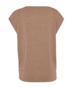 Dames T-shirt bruin