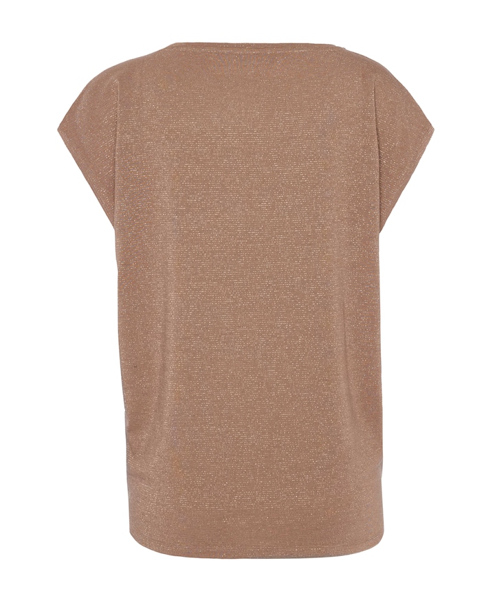 Dames T-shirt bruin