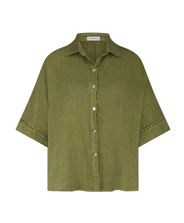 Dames blouse groen
