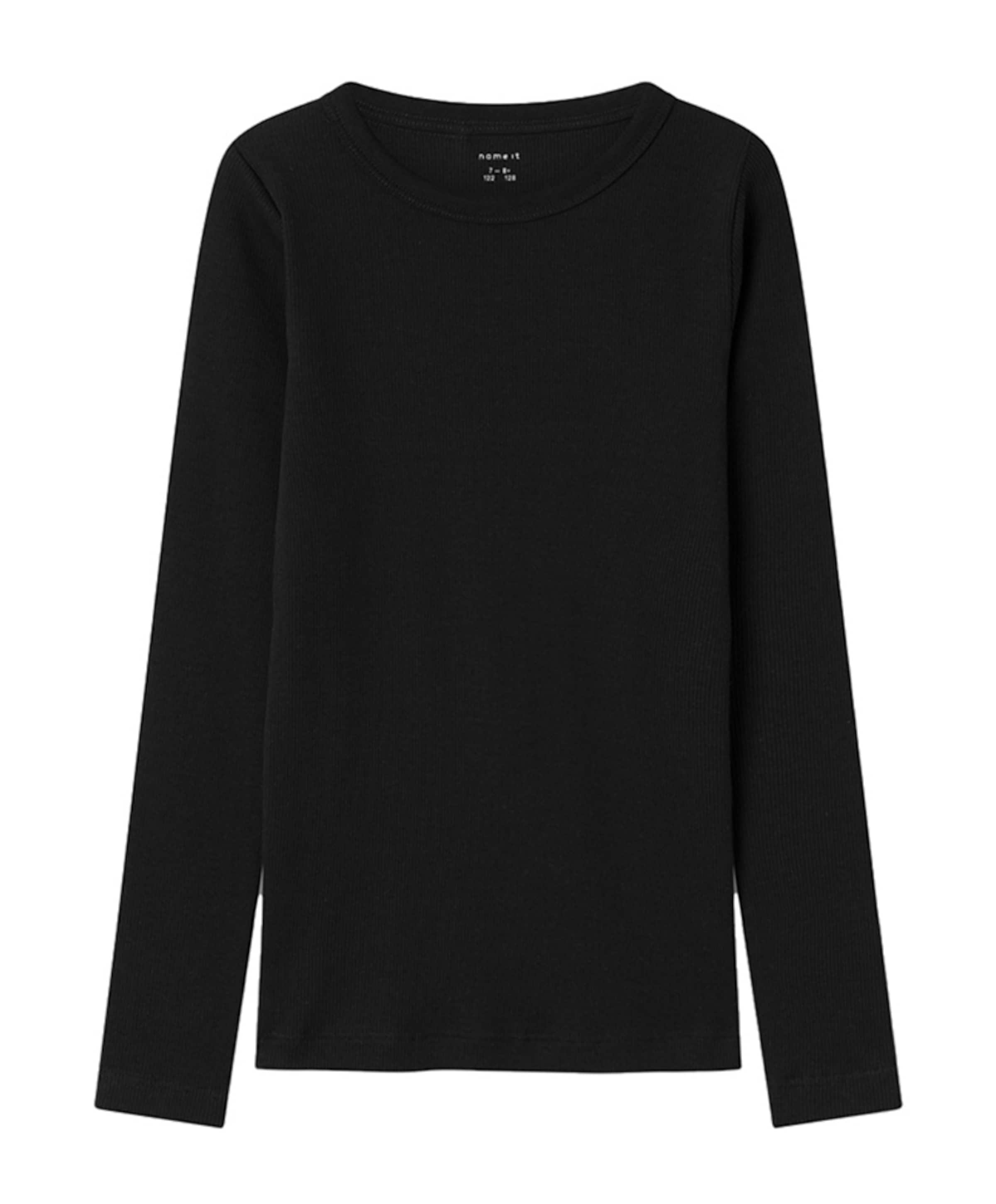 Meisjes longsleeve zwart