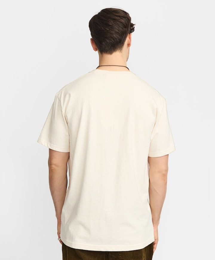 Heren T-shirt ecru