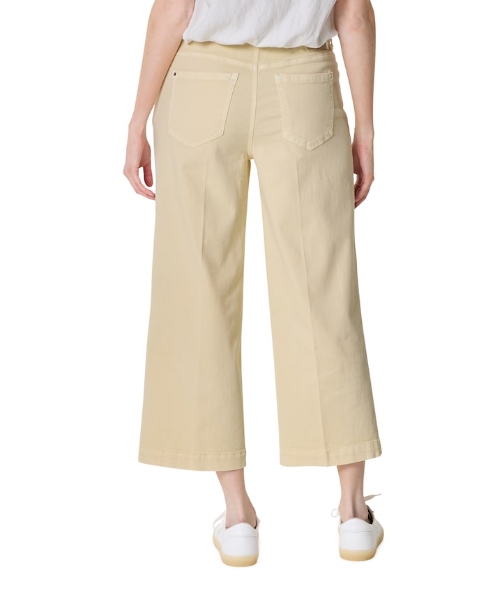 Culotte Feminine dames broek geel