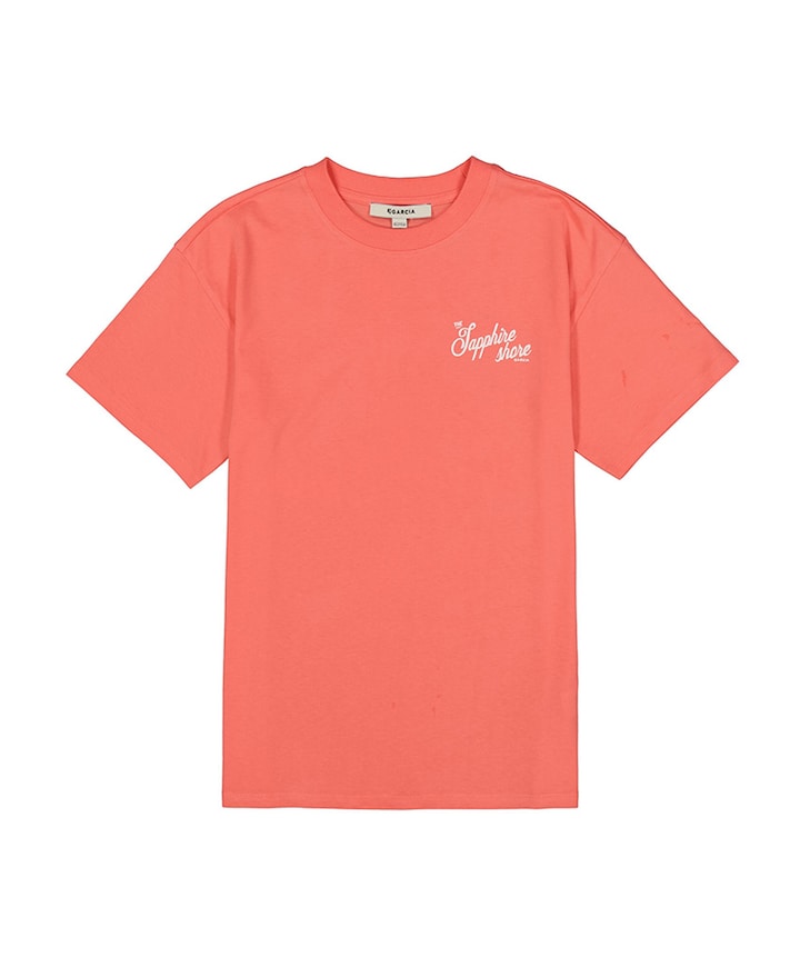 Meisjes T-shirt oranje