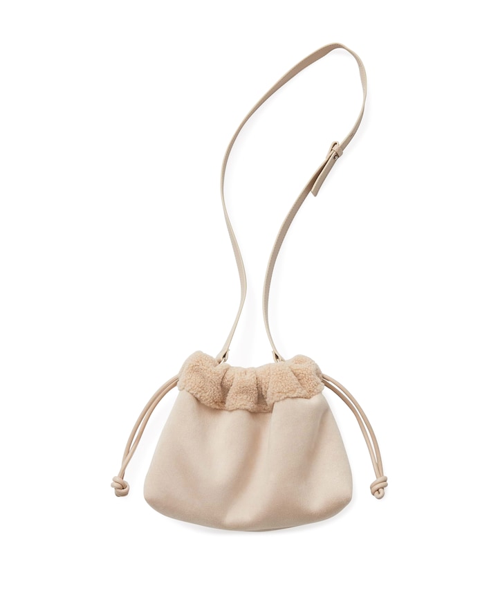 Dames tas beige