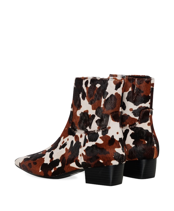 Carabella dames enkellaarzen bruin