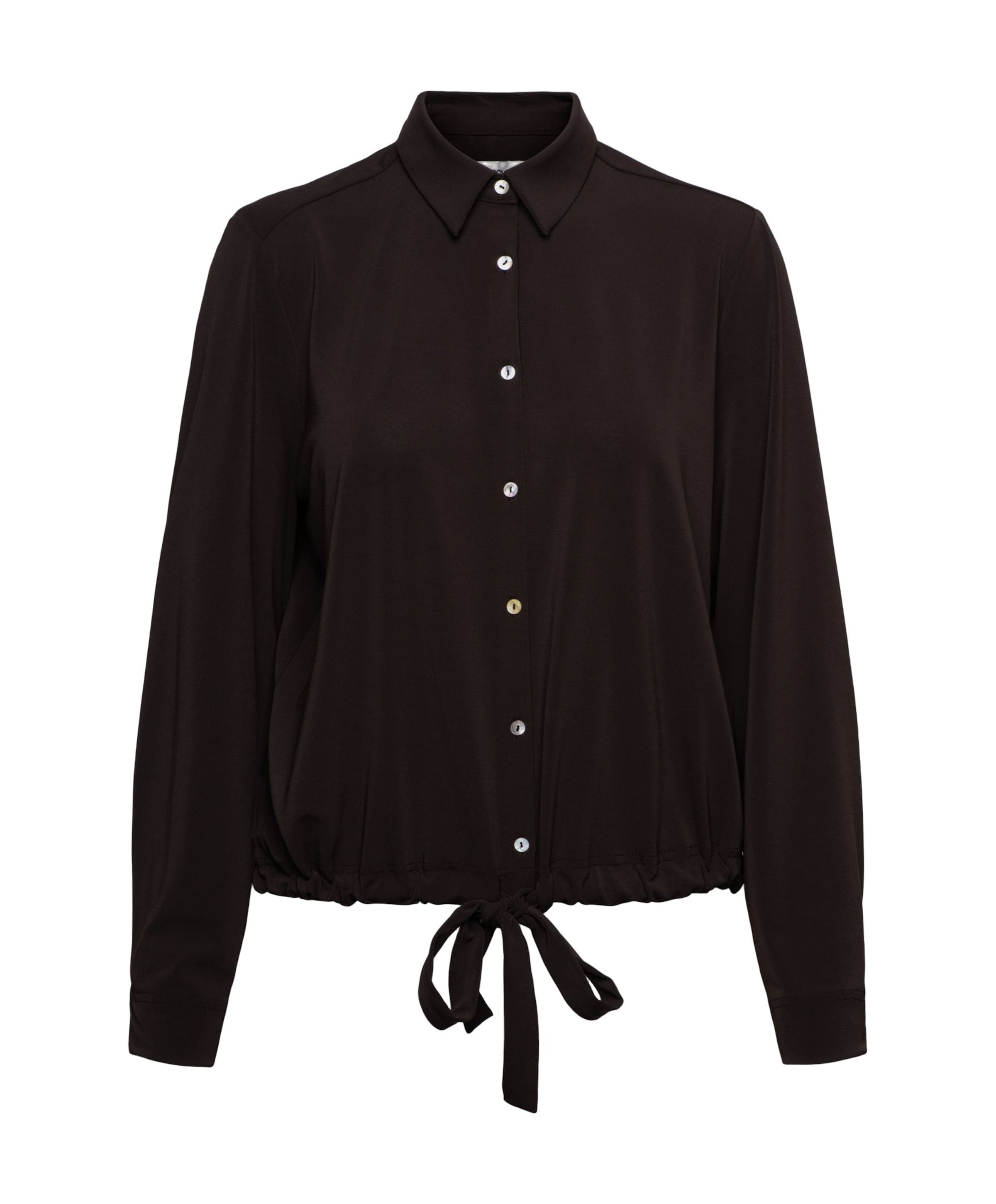 Dames blouse bruin