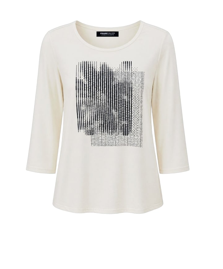 Dames longsleeve blauw