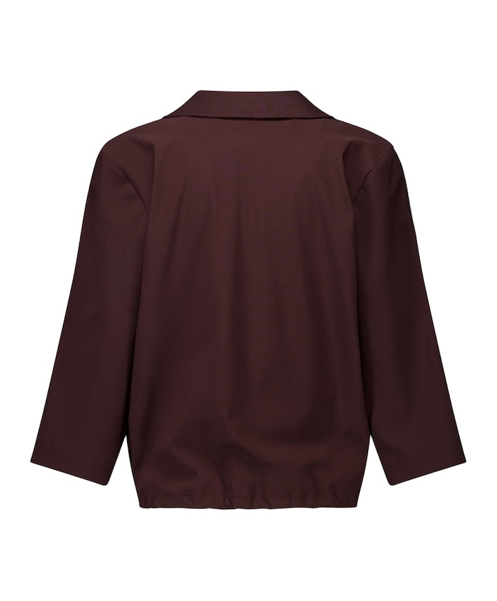 Dames blouse bruin