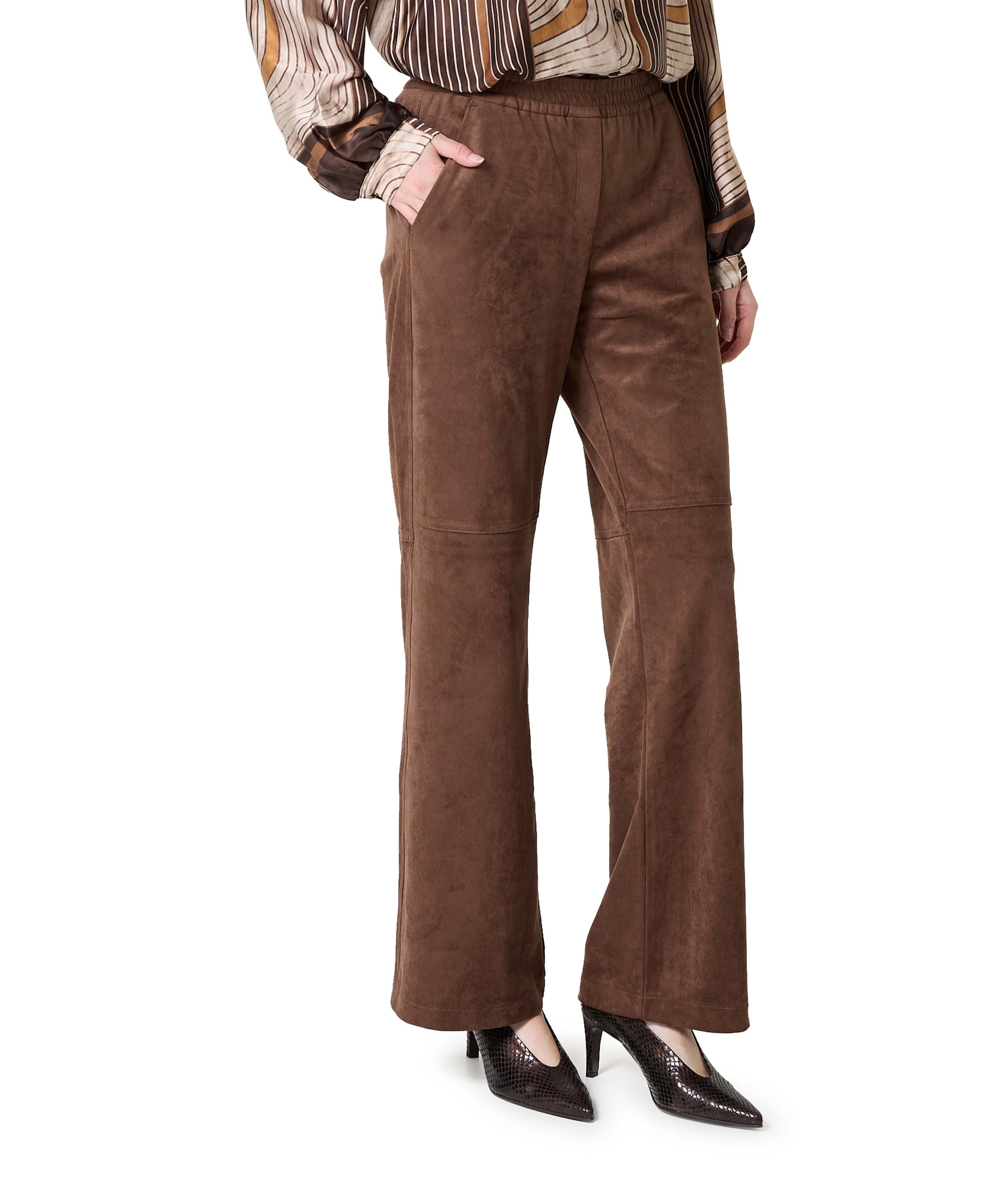 CHIARA dames pantalon bruin