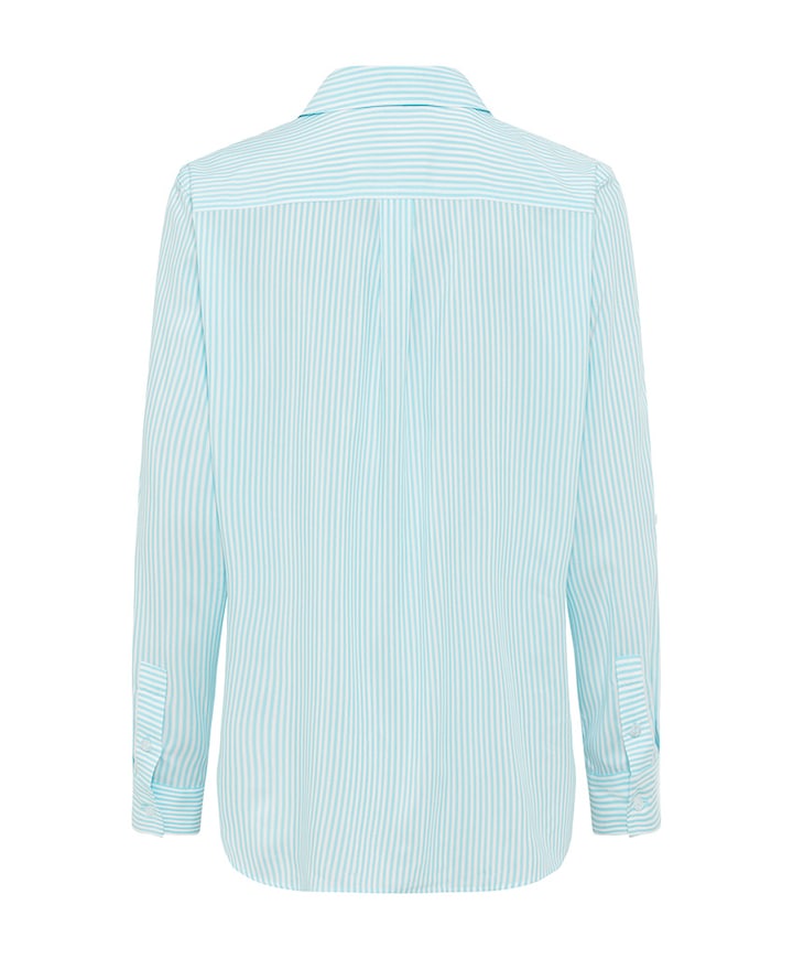 Blouse blauw