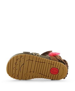 meisjes sandalen bruin