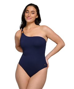 Dames badpak blauw