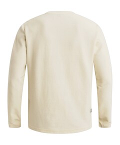 Heren longsleeve ecru