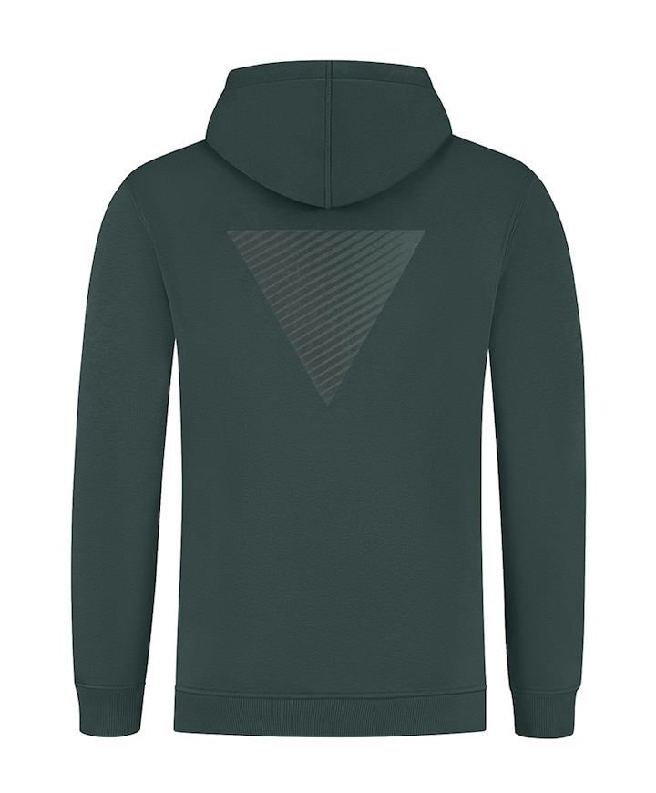 Heren hoodie groen