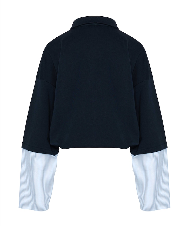 Dames trui blauw