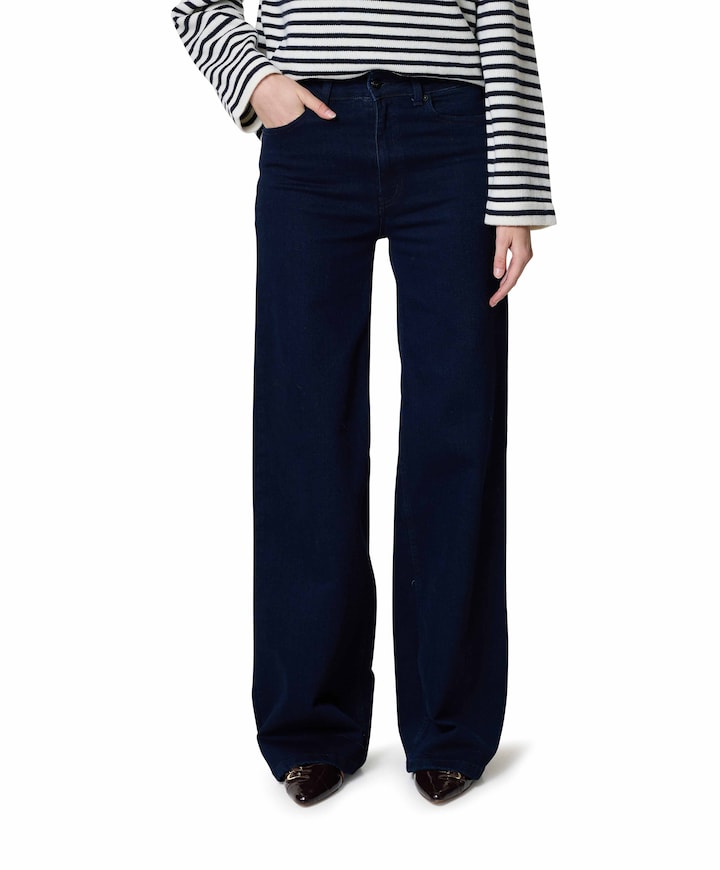 Palazzo 7729 Night Blue Rinse dames jeans blauw