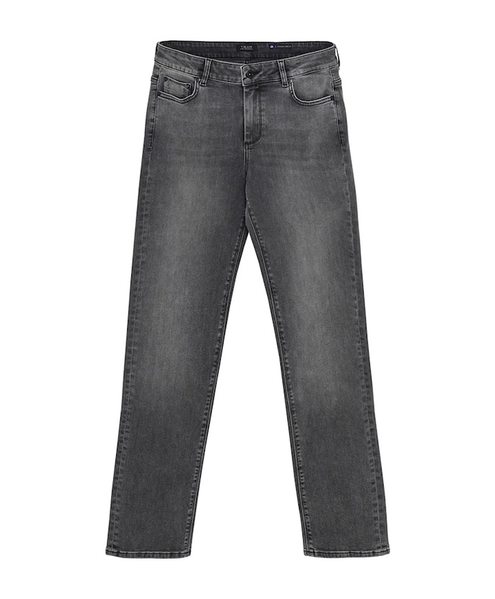 2618 Straight Wide Fit jeans zwart