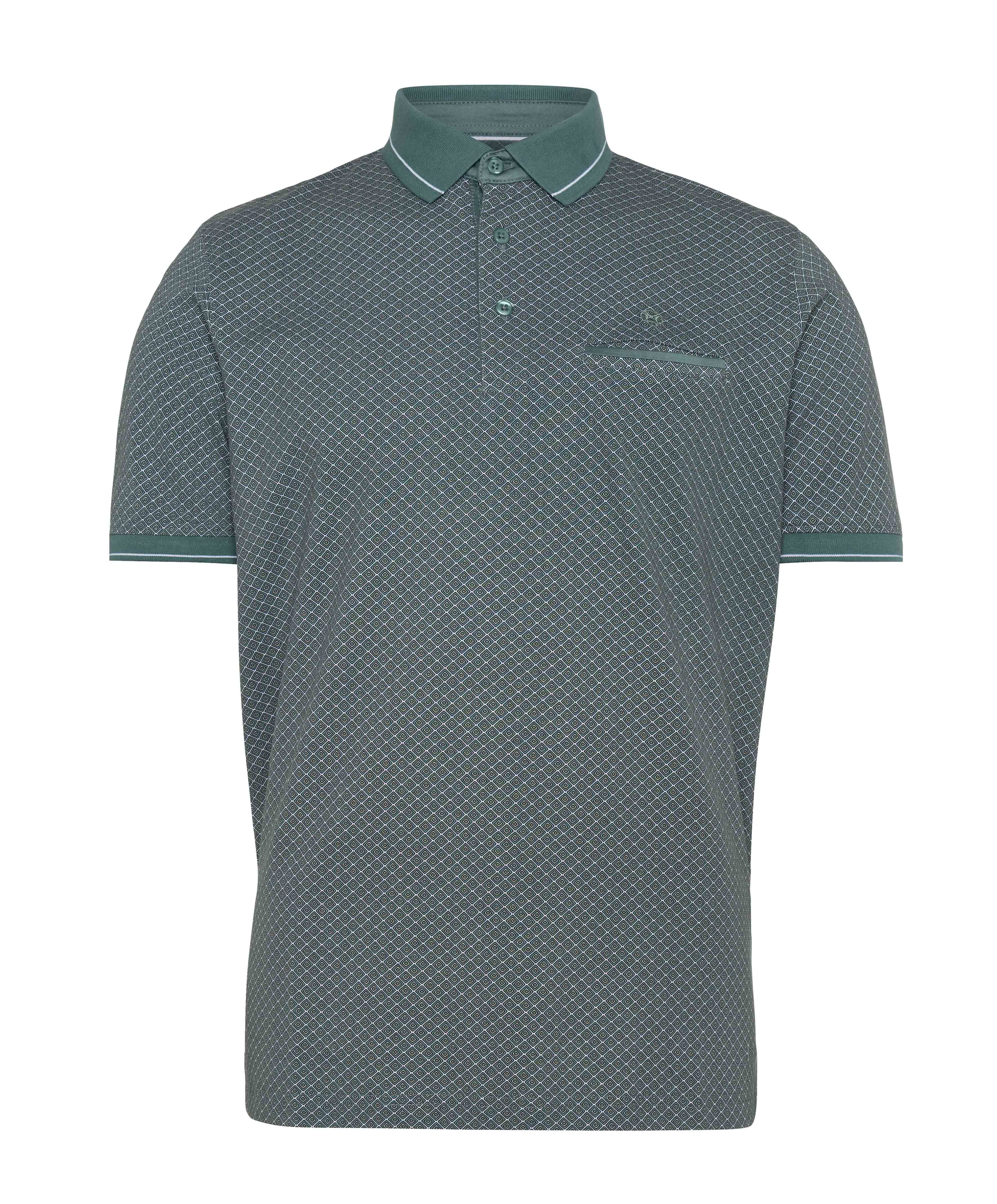 Heren polo groen