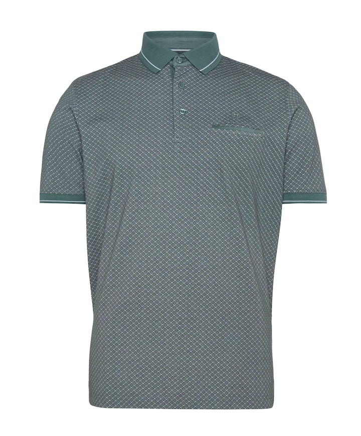 Heren polo groen