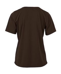 Dames t-shirt bruin
