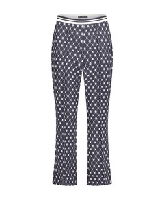 3/4 dames broek blauw