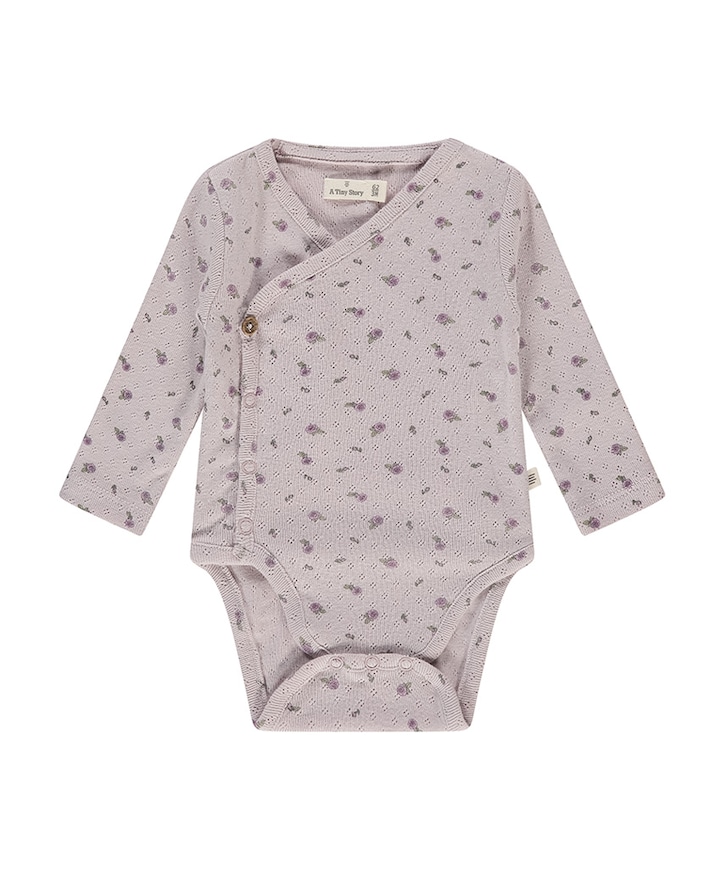 Meisjes babypakje paars