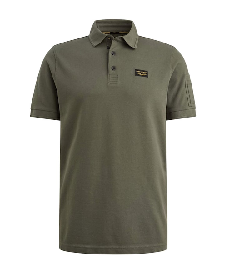Heren polo groen