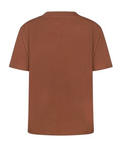 Dames T-shirt bruin