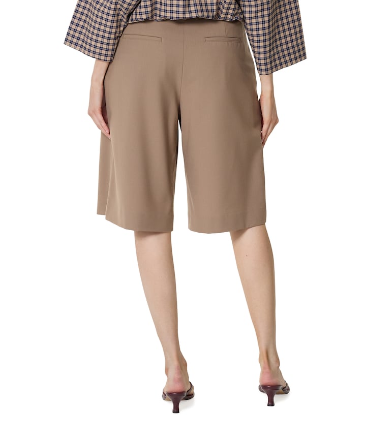 dames bermuda beige