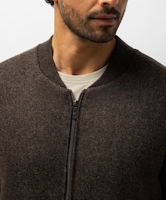 Heren vest bruin