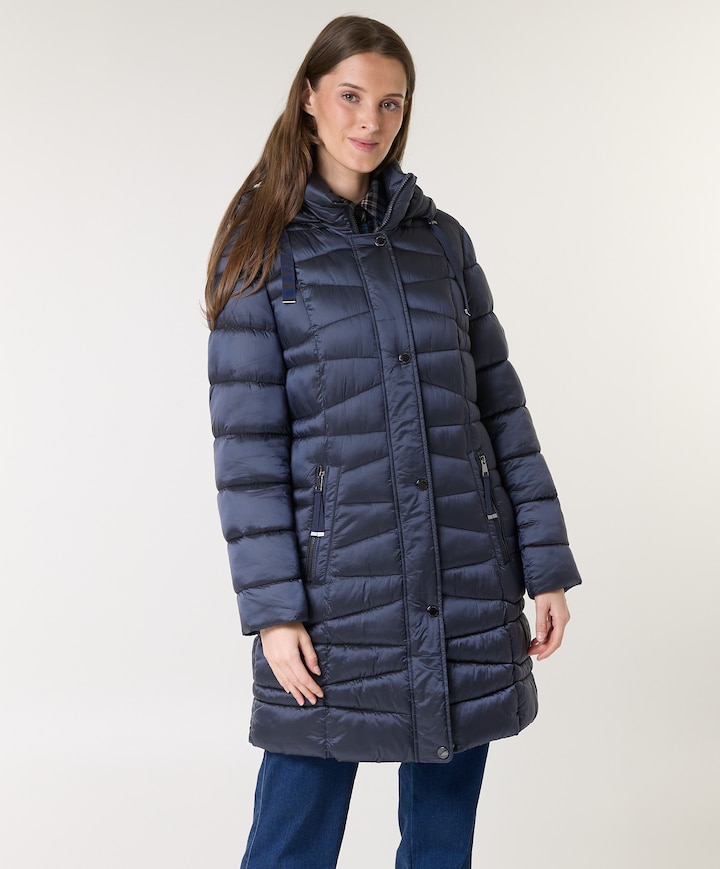 Dames jas blauw