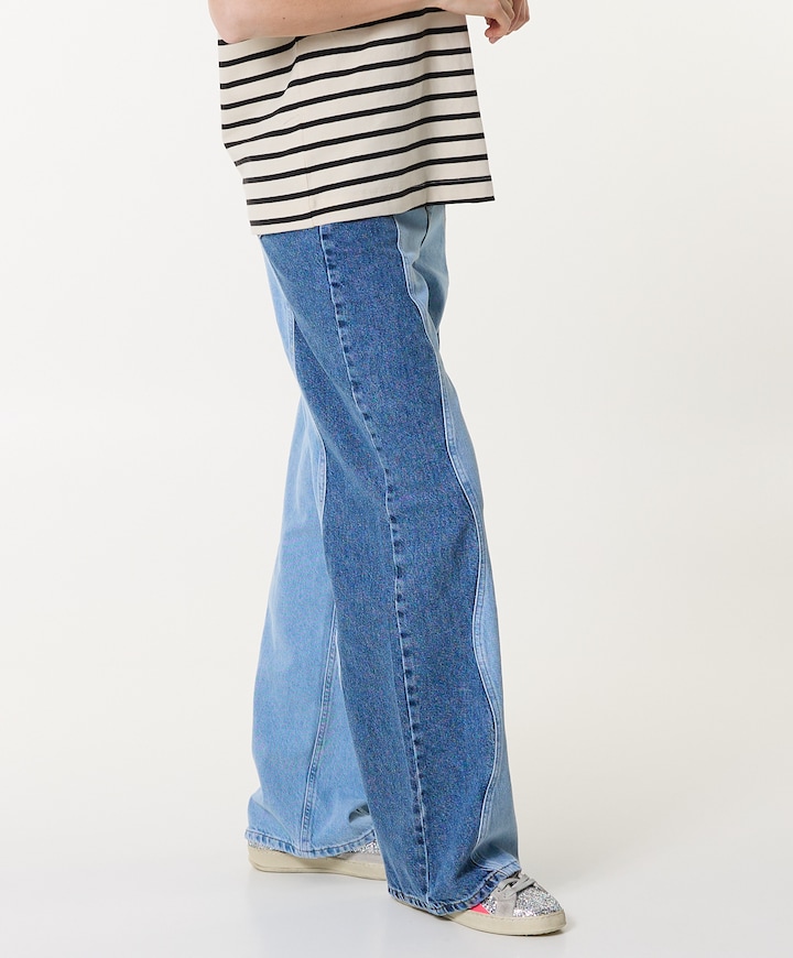 YVE-PA dames jeans blauw