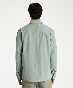 Heren overshirt groen