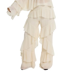 AYA PANTS dames broek ecru