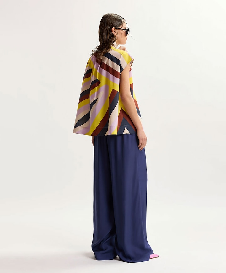 Dames top multicolor