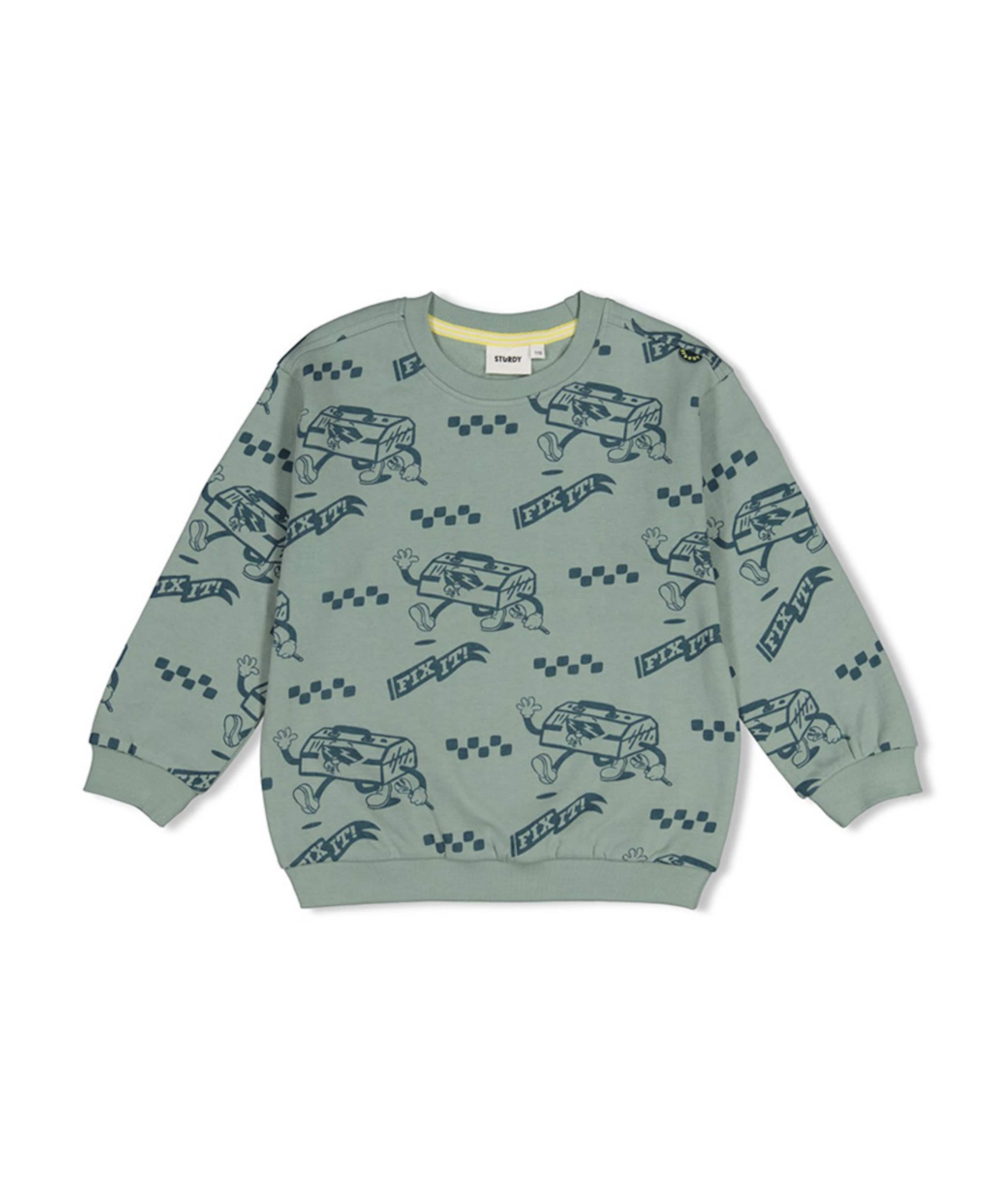 Jongens sweater groen