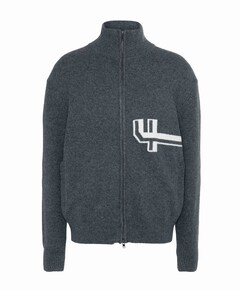 Heren vest grijs