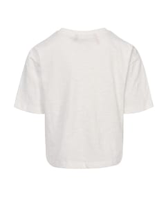 Meisjes t-shirt ecru