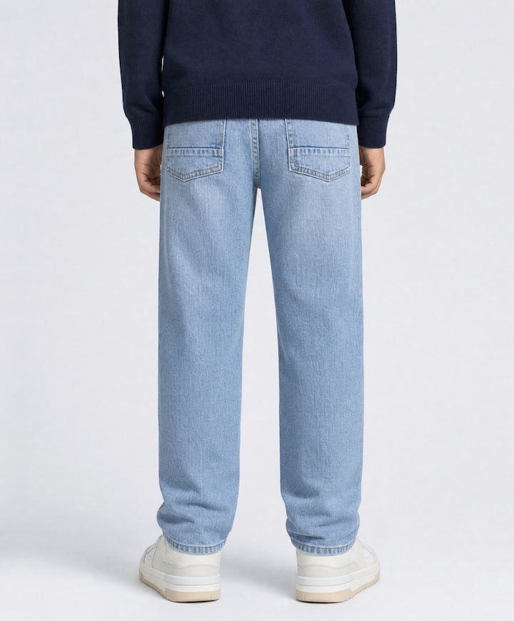 jongens broek blauw