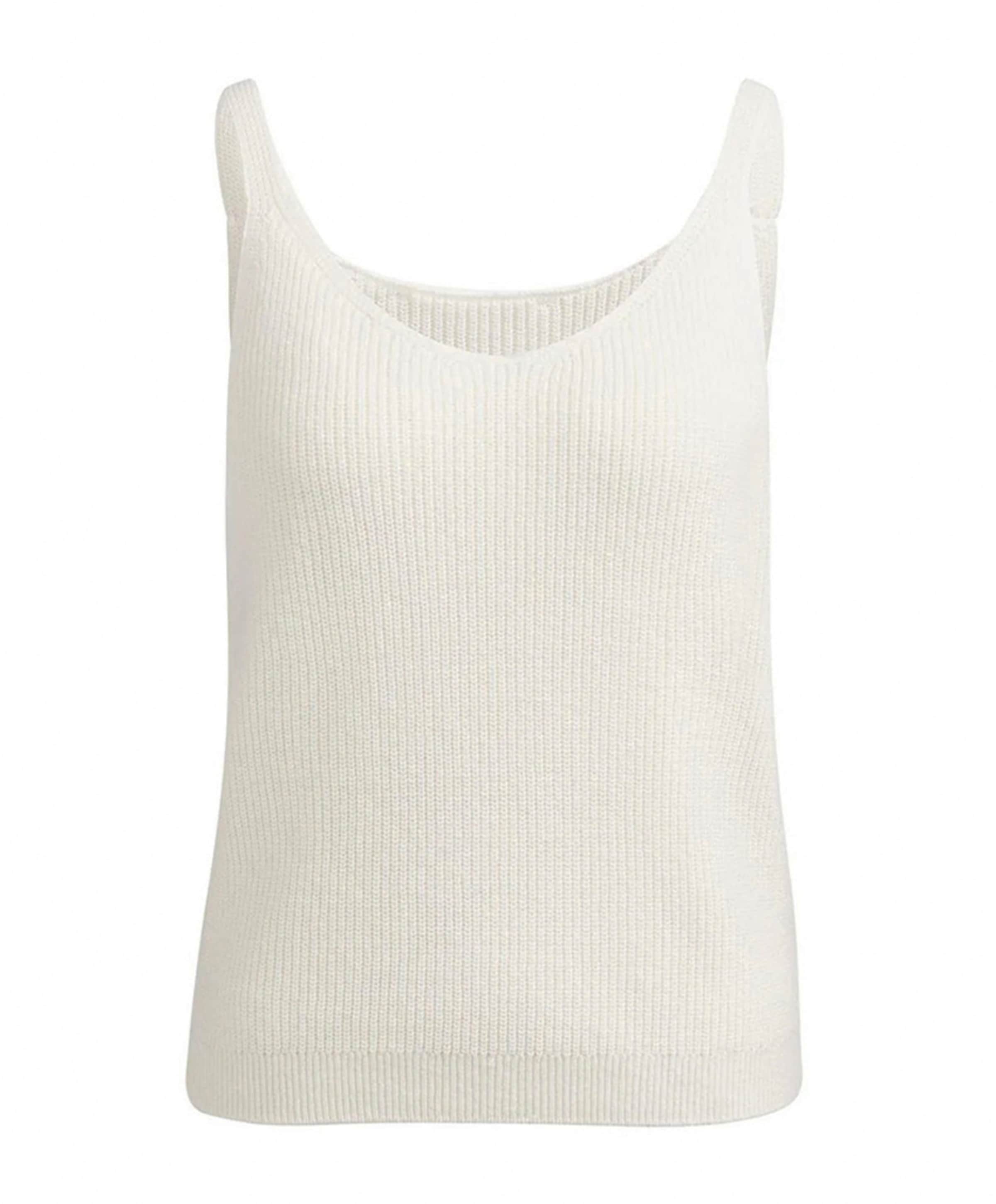 Dames top ecru