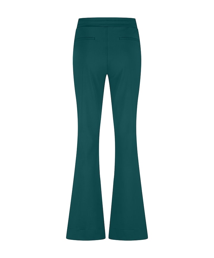 Flair bonded drawstring broek groen