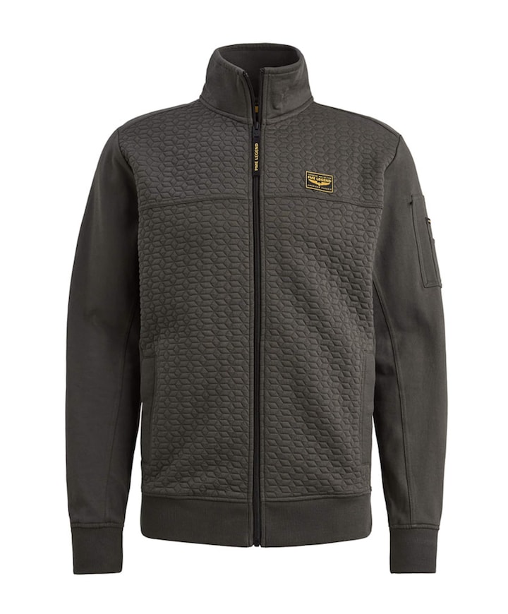 Heren vest grijs