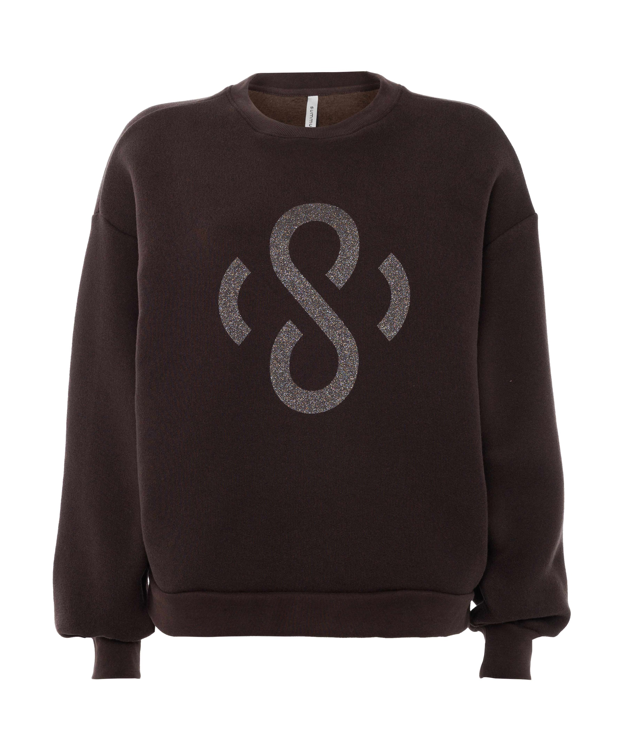 Dames sweater bruin