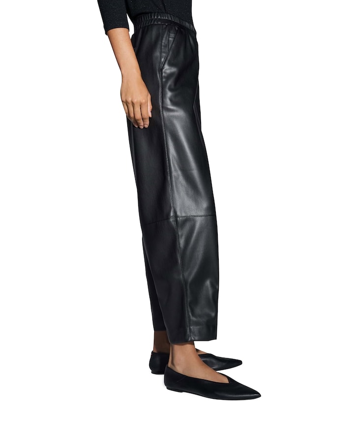 Myha edgy dames broek zwart