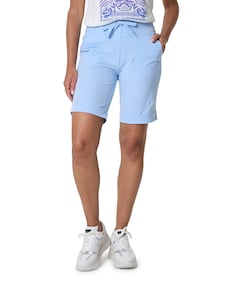 travel uni korte broek blauw