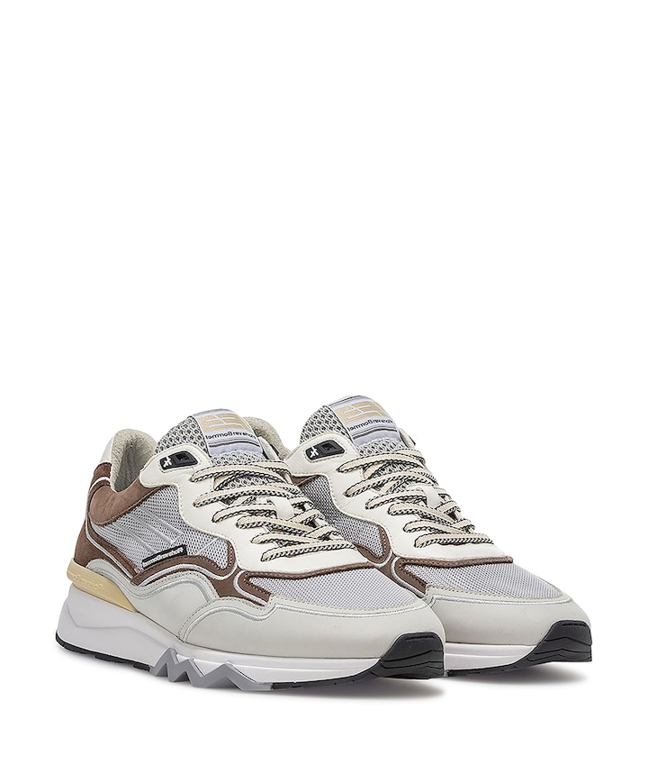 heren veterschoenen beige