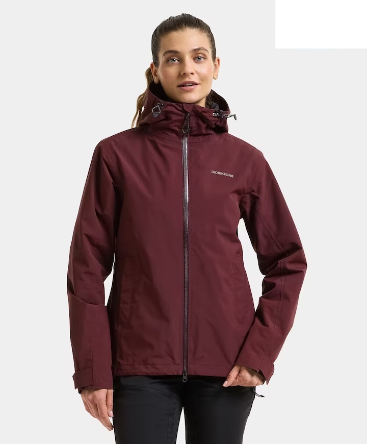 Dames jas bordeaux