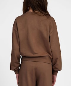 Meisjes sweater bruin