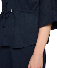 Dames blouse blauw
